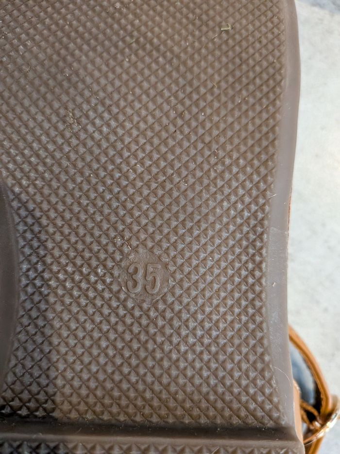 Sandales fille taille 35 - photo numéro 3