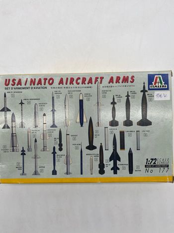 Maquette Italeri USA / Nato aircraft arms