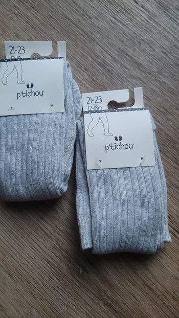2 paires de collants