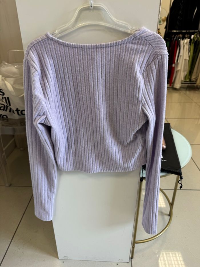 Crop top manche longue - photo numéro 2