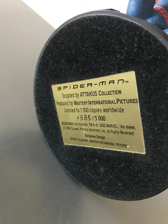 Figurine Spiderman édition limitée 2002 - photo numéro 9