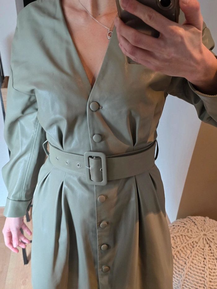 Robe cuir Zara - photo numéro 2