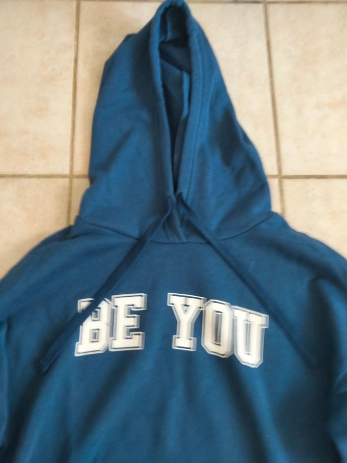 Pull bleu marine polaire - photo numéro 2