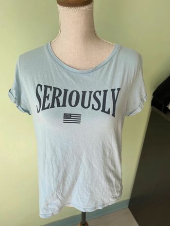 Tee shirt seriously