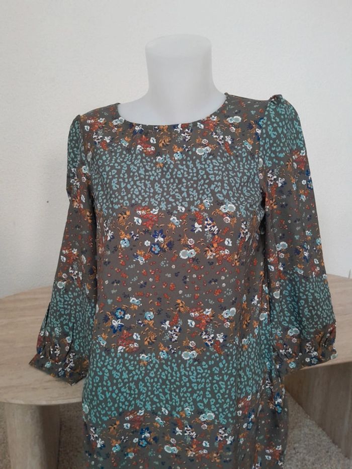 Robe d'été 💫manches bouffantes 💫Blancheporte 💫T.38💫 - photo numéro 3