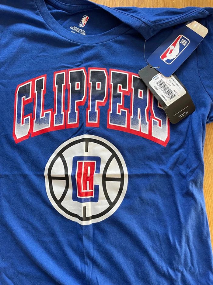 T-shirt bleu Clippers - photo numéro 7