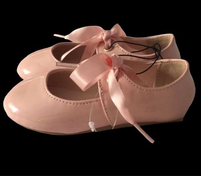Ballerines roses vernis - photo numéro 2