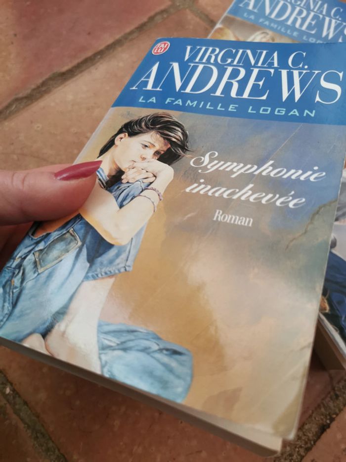 Lot de 3 tomes Famille Logan, livres de Virginia C. Andrews - photo numéro 3