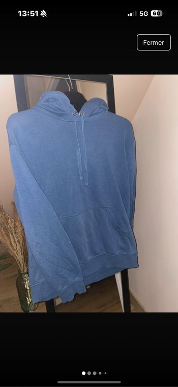 Sweat bleu