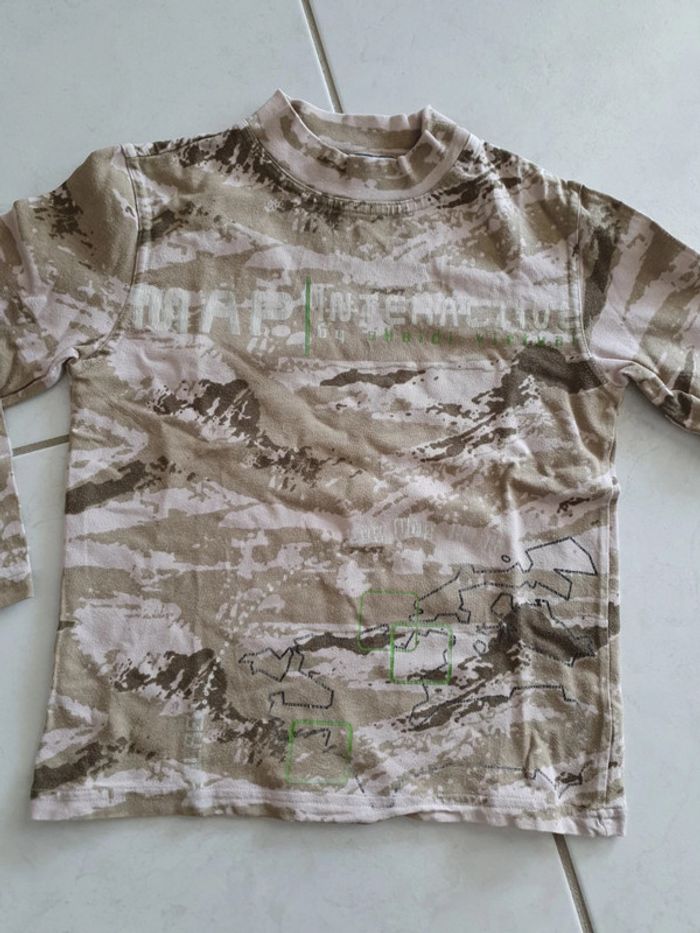 T-shirt ml garçon okaidi 8 ans LC - photo numéro 3