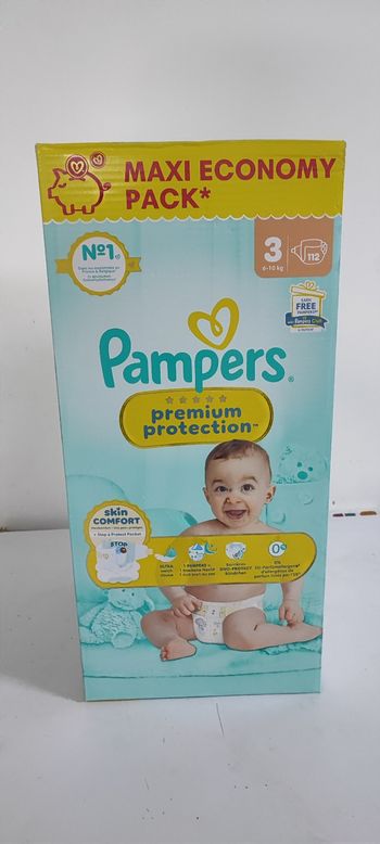 Couches pampers premium 3
