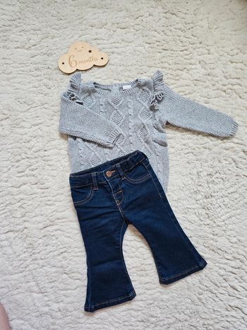 Ensemble pull jean