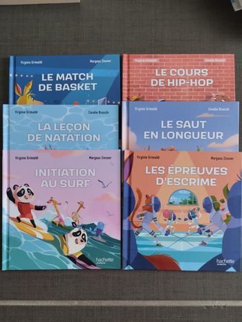 Lot 6 livres McDo collection Esprit Sportif