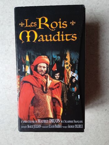 Coffret 3 K7 VHS Les Rois Maudits