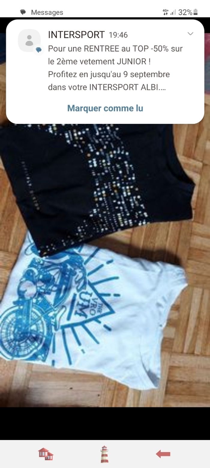 Lot t-shirt + polos - photo numéro 4