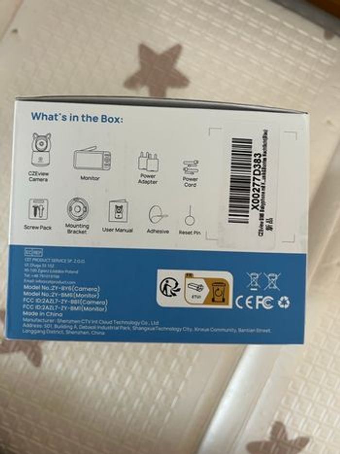 Babyphone BM6 Czeview NEUF - photo numéro 4