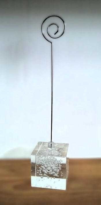 porte photo cube bulles