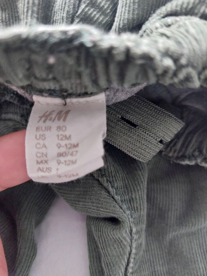 Pantalon H&M 9-12 mois - photo numéro 2