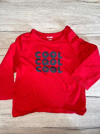 Tee-shirt manches longues 12 mois kiabi