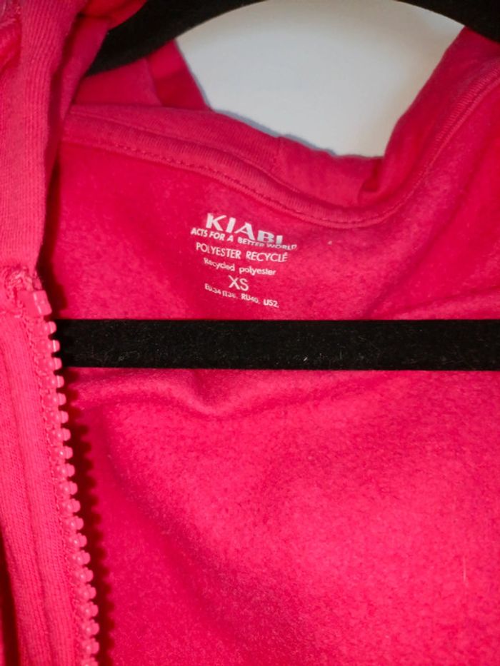 Veste à capuche Kiabi - Taille XS (convient aussi au S) - Très bon état - photo numéro 3