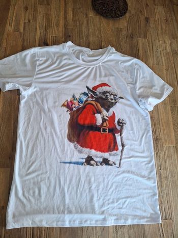 T-shirt Yoda Noël