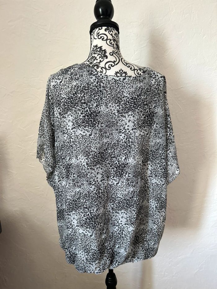 Très belle blouse style tigrée 🥰 taille 54 lenalena by jbc - photo numéro 3