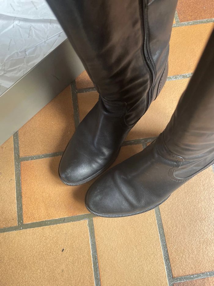 Bottes en cuir Bruno Premi - photo numéro 3