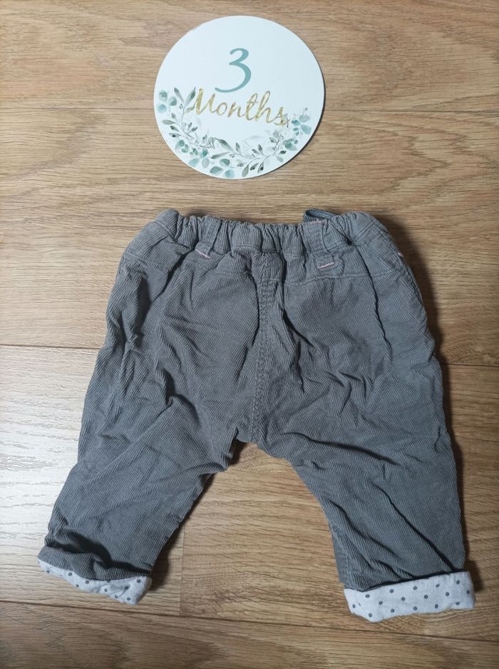 Pantalon fille 3 mois Gémo - photo numéro 2