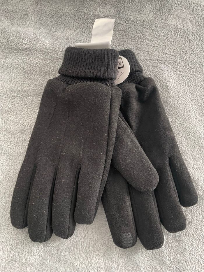 Gant noir tactile Homme - Devred Taille M - neuf