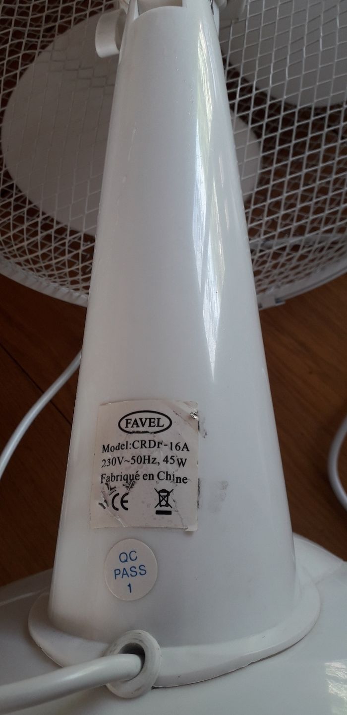 Ventilateur - photo numéro 4