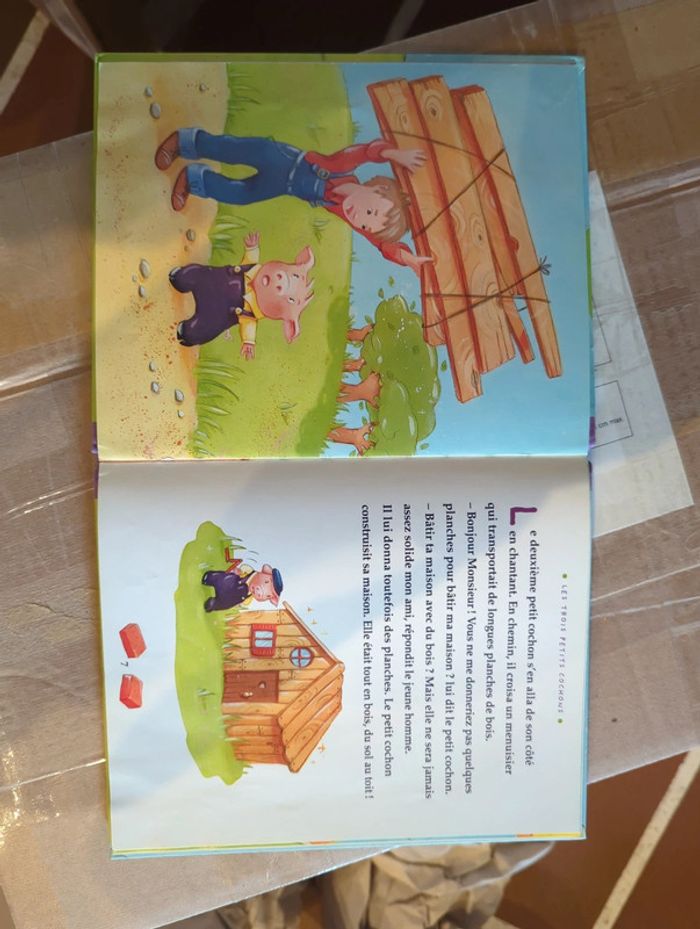 Livre les 3 petits cochons - photo numéro 3
