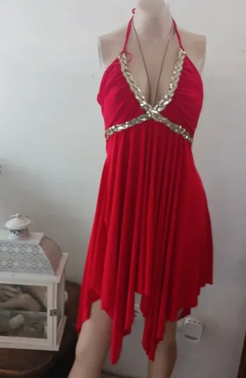 Robe asymétrique taille unique modatoi paris