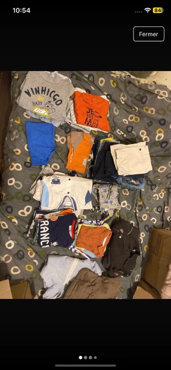 Lot 9 mois printemps/ete