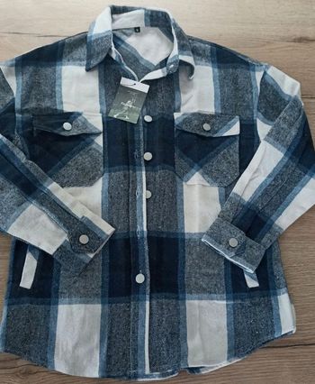 Surchemise à carreaux