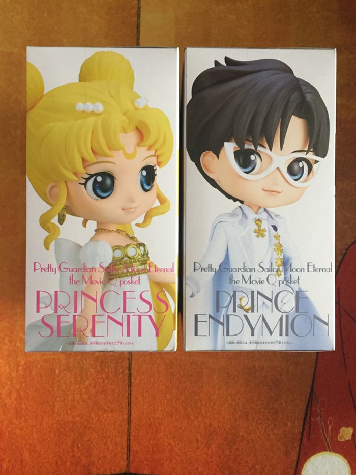 Qposket Sailor Moon Eternal Princess Serenity & Endymion version B Banpresto - photo numéro 6