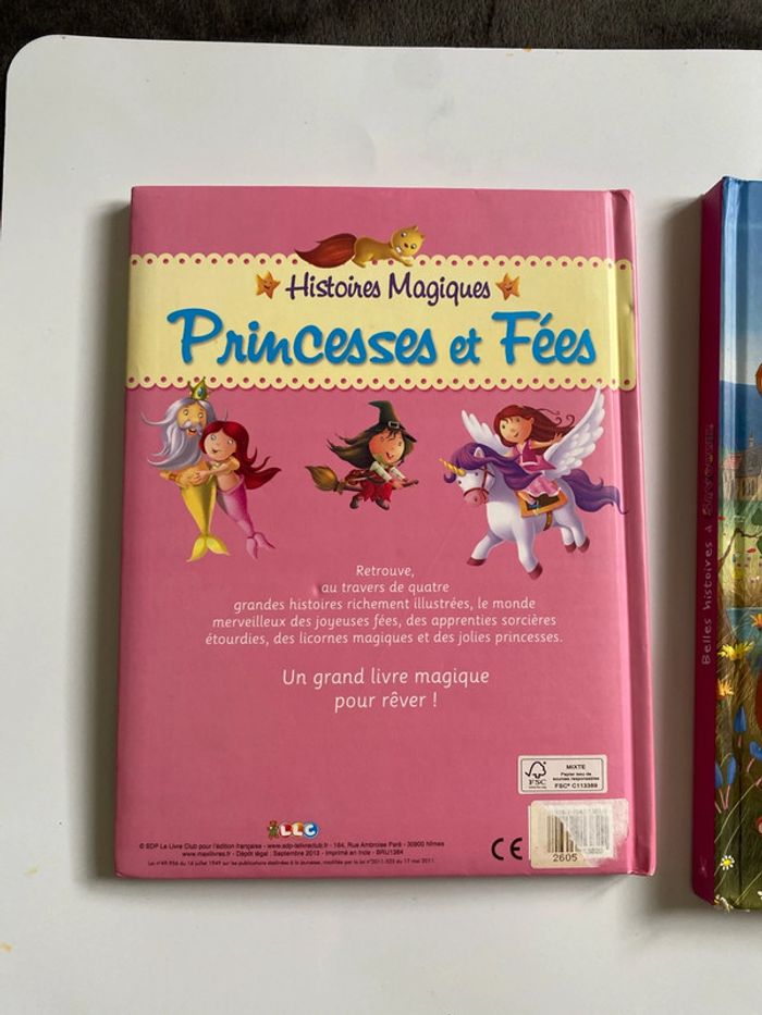 lot de trois livres, contes et histoires pour enfants filles - photo numéro 4