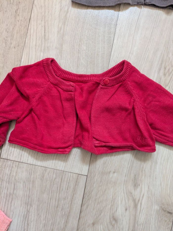 Lot 3 gilets fille 9 Mois 71cm - photo numéro 3