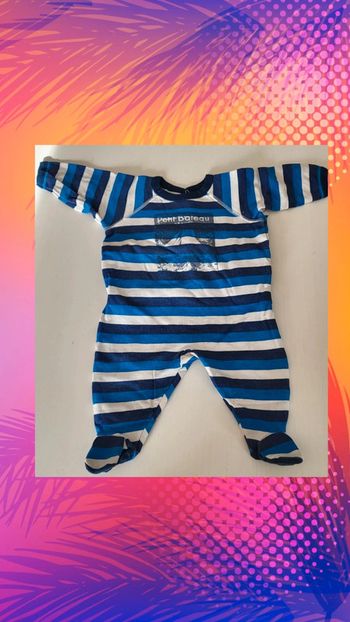 Pyjama 3 mois petit bateau