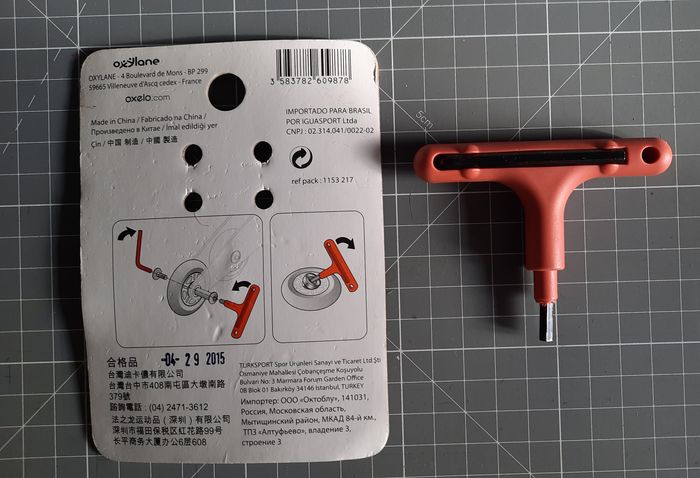 roller on-line + clé démontage roues - photo numéro 6