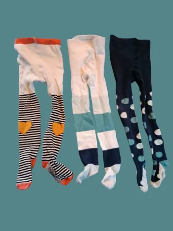 Lot de 3 paires de collants 23/26