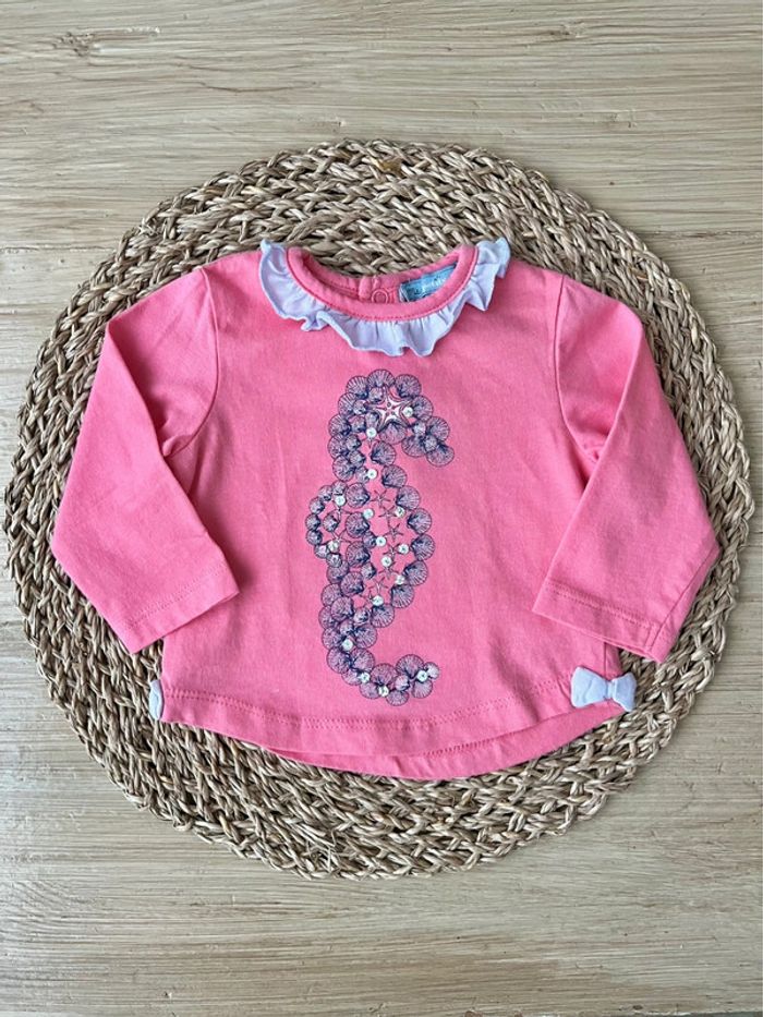 Tee-shirt manches longues Mes petits cailloux