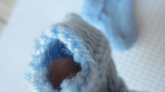 Chaussons pour bébé prématuré en néonatalogie - photo numéro 2