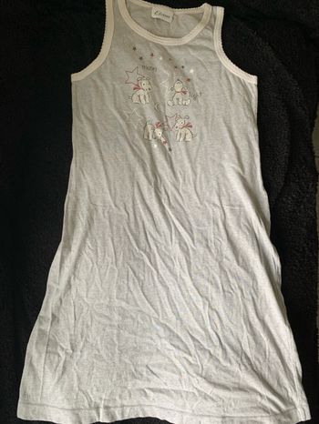 Chemise de nuit grise Etam taille 38/40
