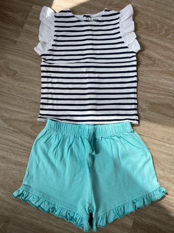 Ensemble bébé fille 9m