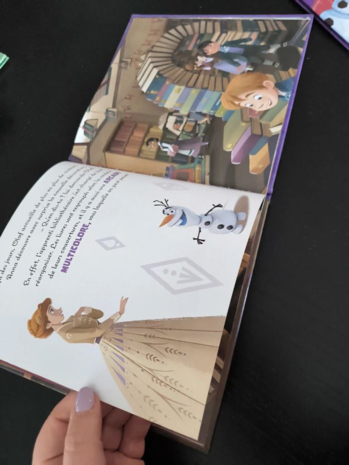 Livre - la reine des neiges 2 - Olaf aime les livres - photo numéro 7