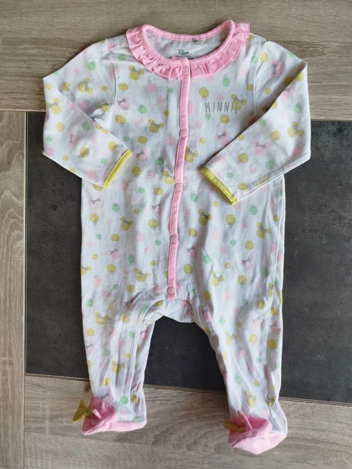 Pyjama léger 1 pièce fille 9 mois