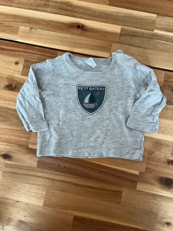 T-shirt petit bateau - 6 mois