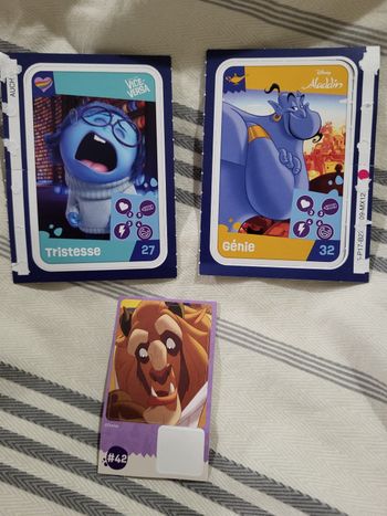 Cartes Disney jouons, rêvons Auchan 2024