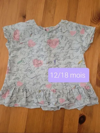 T-shirt zara licorne