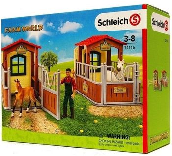 Schleich 72116  Farm World  Visite dans Une étable